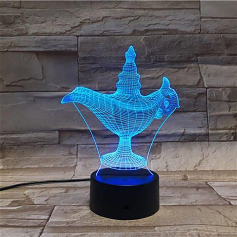 Genie Lamp Night Light Bring a Touch of Magic to Your Room - Twista Mall
