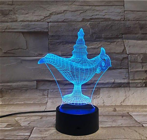 Genie Lamp Night Light Bring a Touch of Magic to Your Room - Twista Mall
