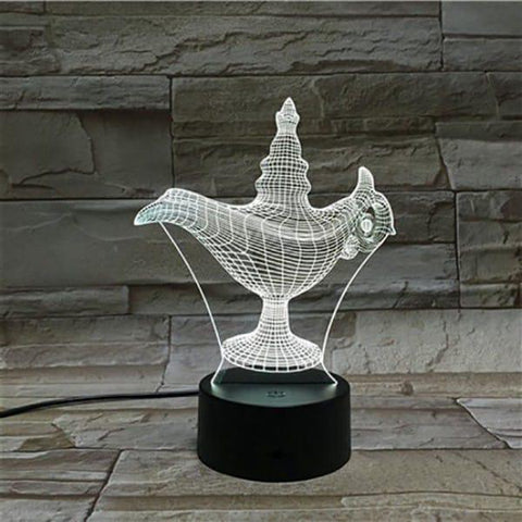 Genie Lamp Night Light Bring a Touch of Magic to Your Room - Twista Mall