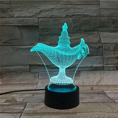 Genie Lamp Night Light Bring a Touch of Magic to Your Room - Twista Mall