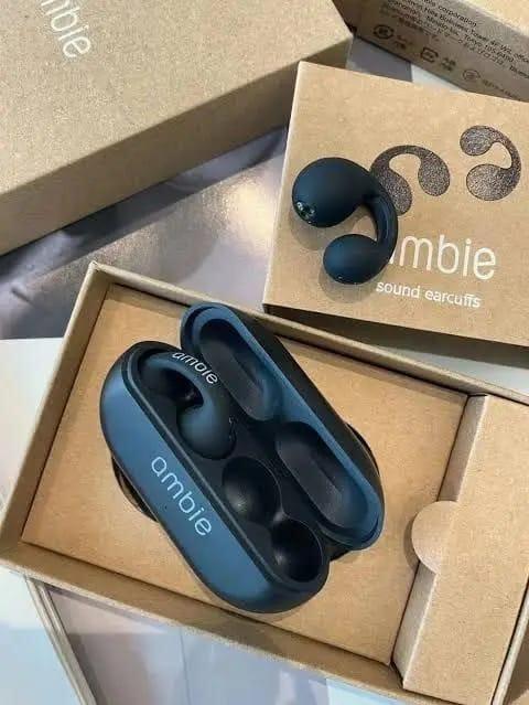 Ambie Wireless Sound Earcuffs Open-Ear Headphones for Music & Awareness   - Twista Mall