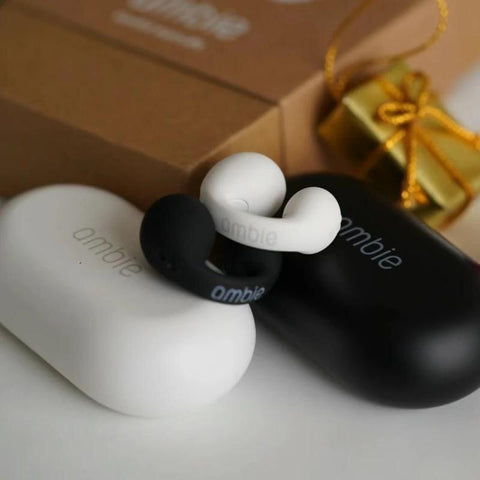 Ambie Wireless Sound Earcuffs Open-Ear Headphones for Music & Awareness   - Twista Mall