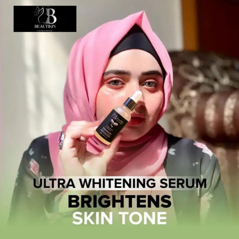 Beautikin Glow Boosting & Whitening Skincare Set Brightening Gel Wash, Serum & Cream - Twista Mall