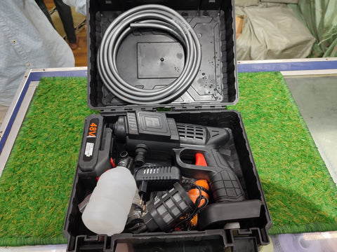 The Automatic Cordless Wireless Solar or Car Wash Spray Gun (48V) is a powerful and convenient Washing tool.